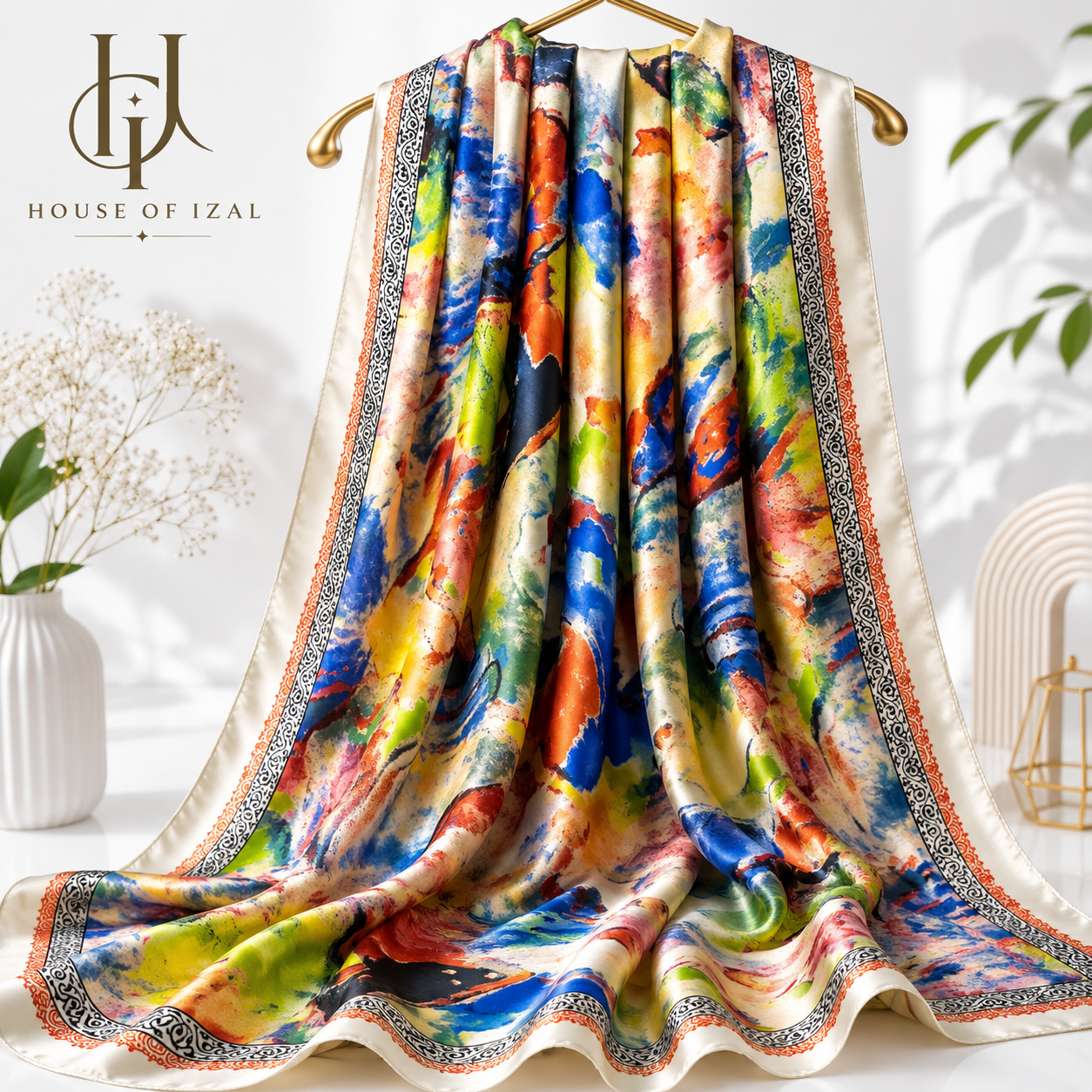 Aurora Silk Scarf