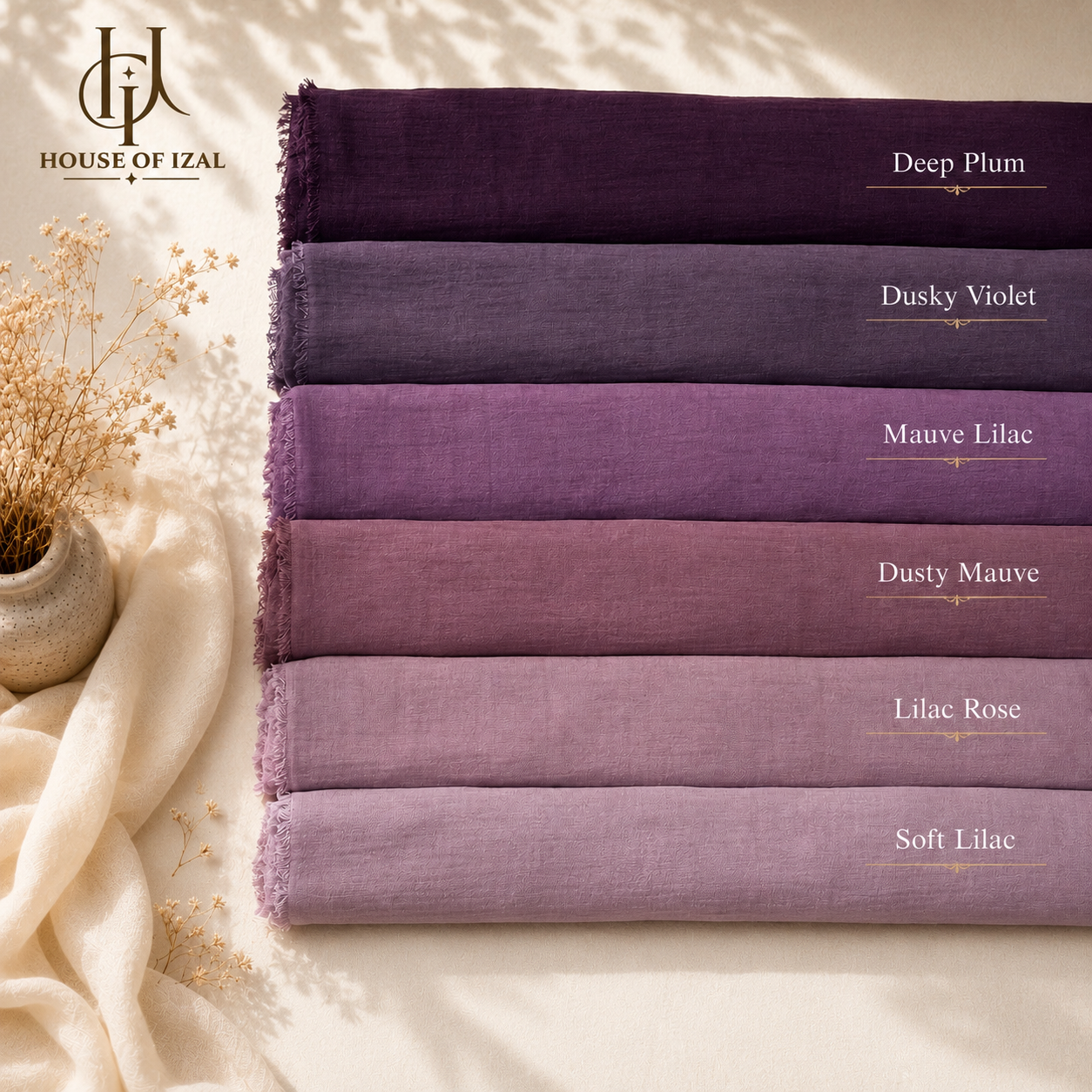 Pure Lawn (Purple shades)