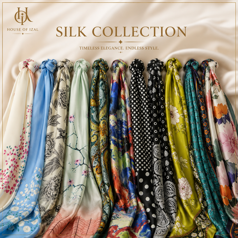 Printed Silk Hijabs