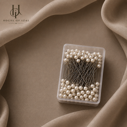 White Hijab Pins