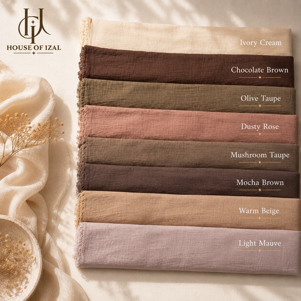 Pure Lawn (Brown Shades)