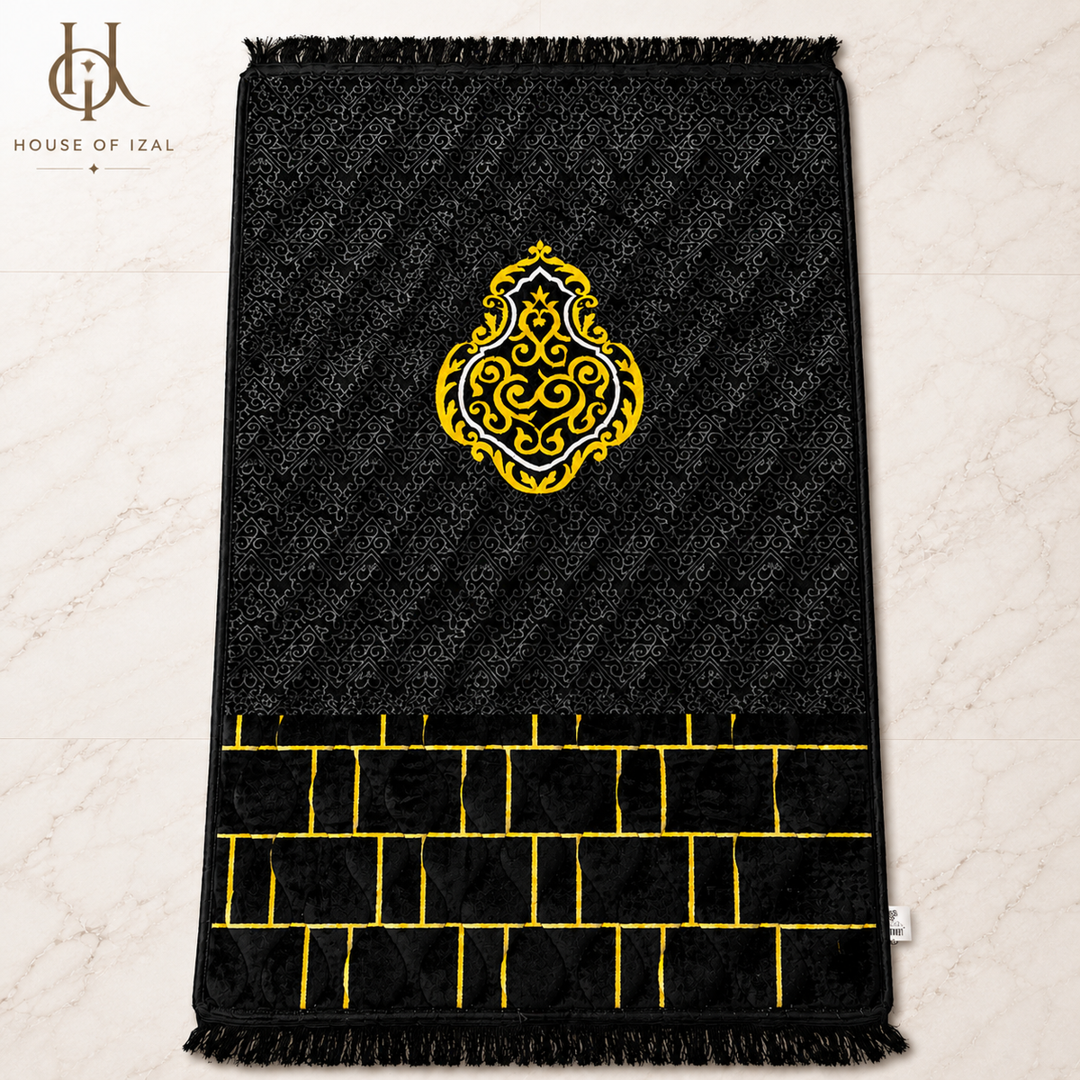 Black Jaa-e-Namaz (Prayer Mat)