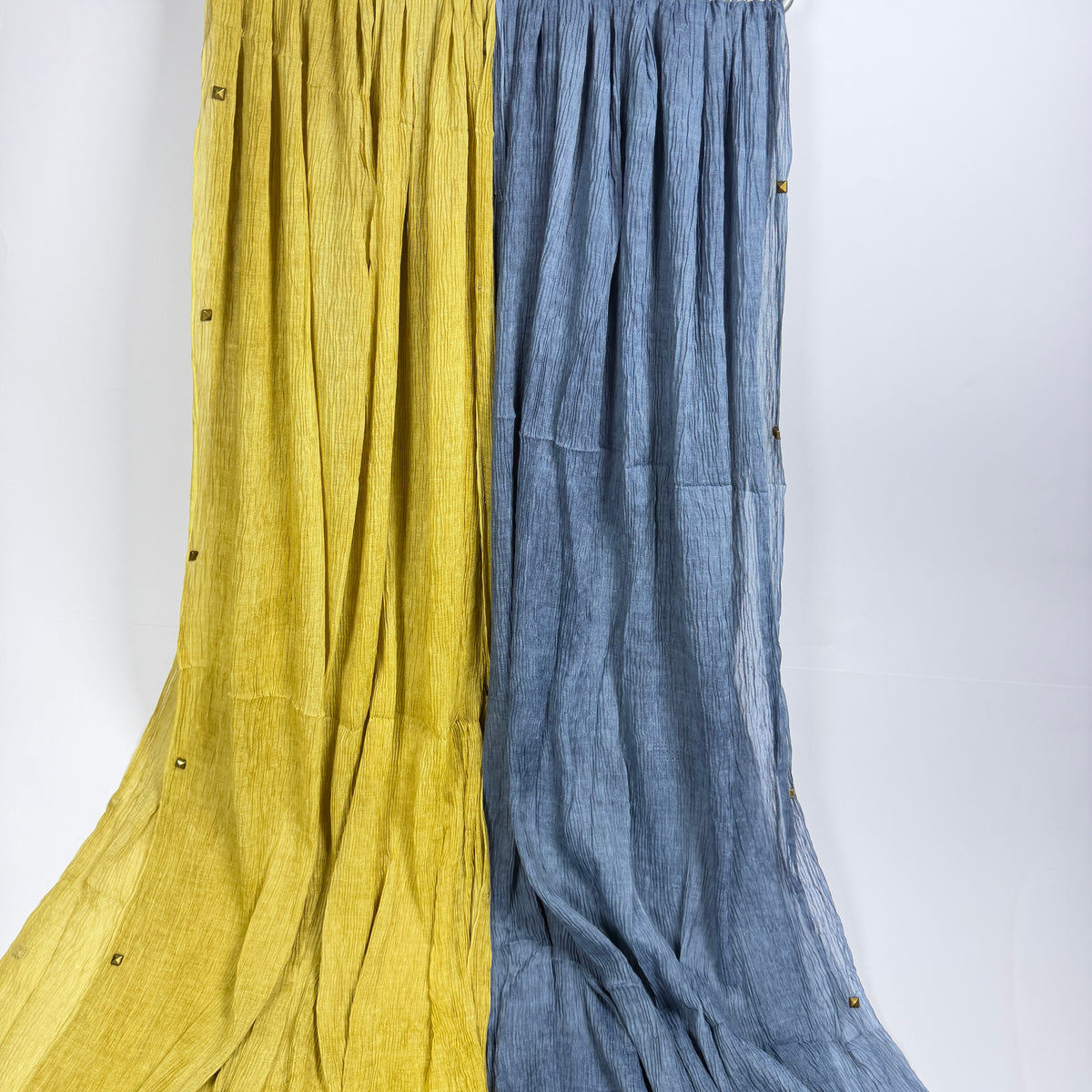 Buttoned Crinkle Scarves